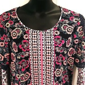 New Directions Multi-Color Top Size: PXL